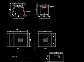 获取高效设计灵感 专卖店家具展台施工图与全屋定制CAD图纸资源