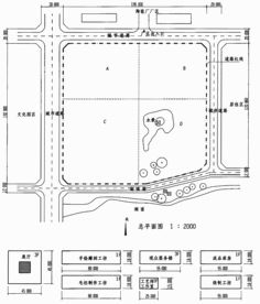 艺术陶瓷展示中心总平面图设计构思