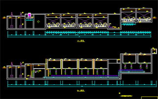 污水处理厂生物滤池CAD大样图与平面设计图 下载与应用指南